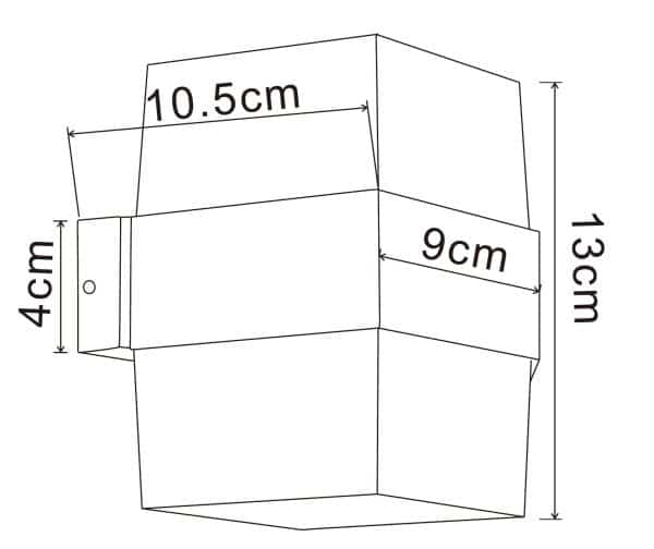 Уличный настенный светильник Arte Lamp ULYSSES A8705AL-2BK — изображение 3