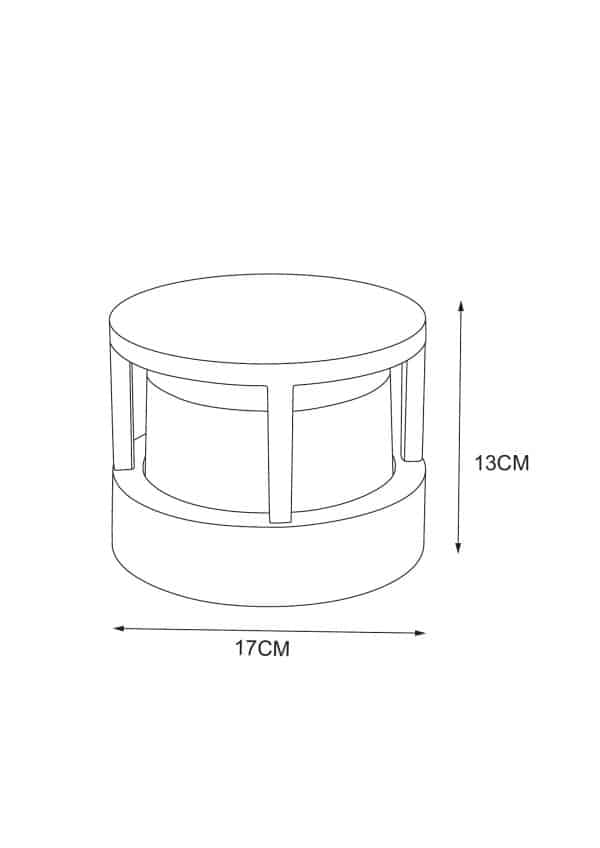 Уличный настенный светильник Arte Lamp ULYSSES A8912AL-1BK — изображение 3