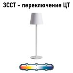 Уличный настольный светильник Arte Lamp FUYUE A1614LT-1WH