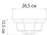 Уличный потолочный светильник Arte Lamp PEGASUS A3100PL-1WH — изображение 3