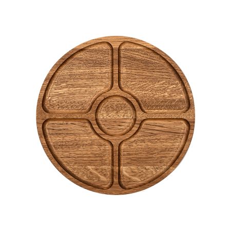 Uneca Менажница дубовая круглая