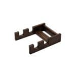 Uneca Подставка для 2 разделочных досок дубовая 16х12х4