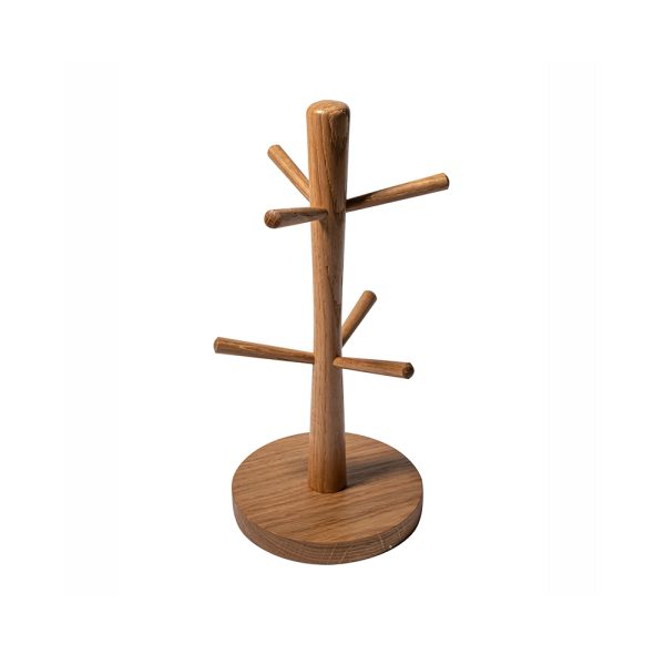 Uneca Подставка для кружек дубовая 32х15 Uneca Подставка для кружек дубовая 32х15