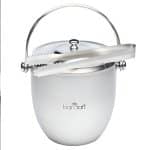 Ведерко для льда с крышкой и щипцами BarCraft из нерж/стали