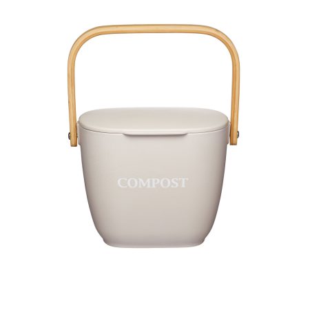 Ведро для пищевых отходов с герметичной крышкой Natural Elements Bamboo Kitchen