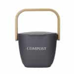 Ведро для пищевых отходов с герметичной крышкой Natural Elements Bamboo Kitchen