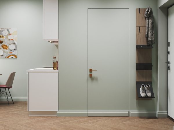 Вешалка Stripe L (натуральный дуб, черный) — изображение 4