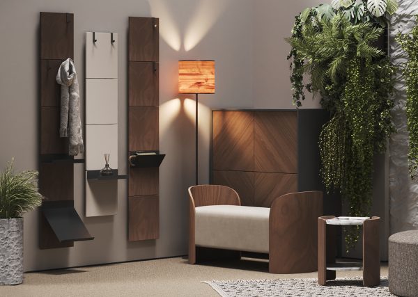 Вешалка Stripe M (дымка, черный) — изображение 4