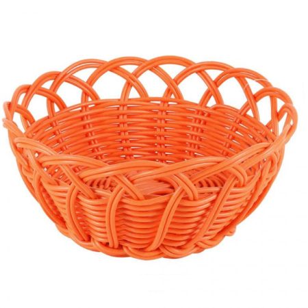 Viejo Valle Корзинка для хлеба круг фестоны оранжевые Belvedere