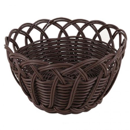 Viejo Valle Корзинка для хлеба круг фестоны венге Belvedere