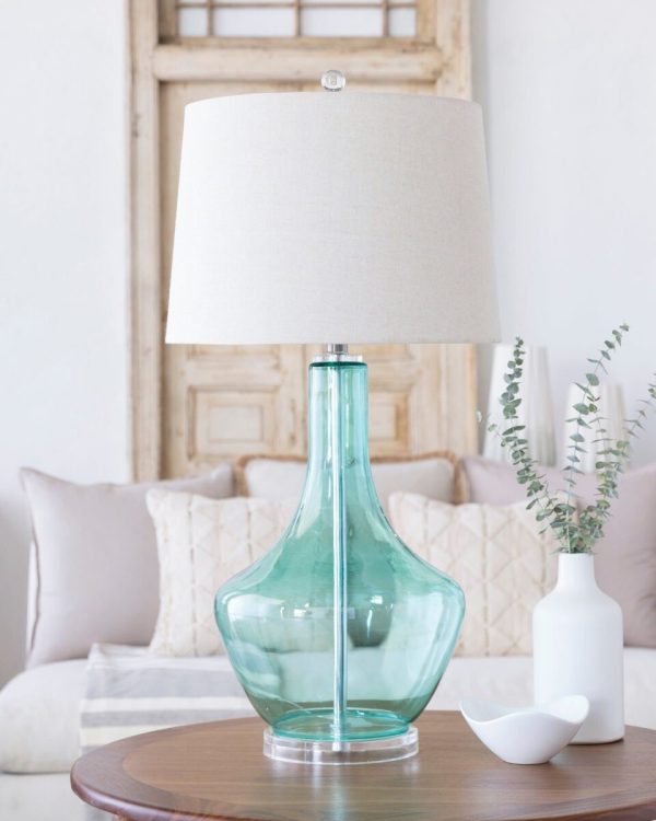 Зеленая настольная лампа “Монток” — изображение 3