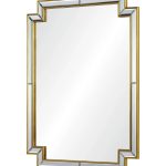 Зеркало "Холтон" gold