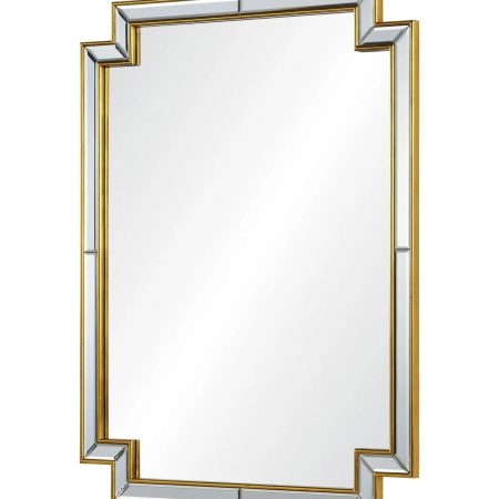 Зеркало "Холтон" gold