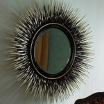 Зеркало "Ларс" black