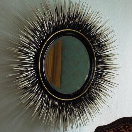 Зеркало "Ларс" black