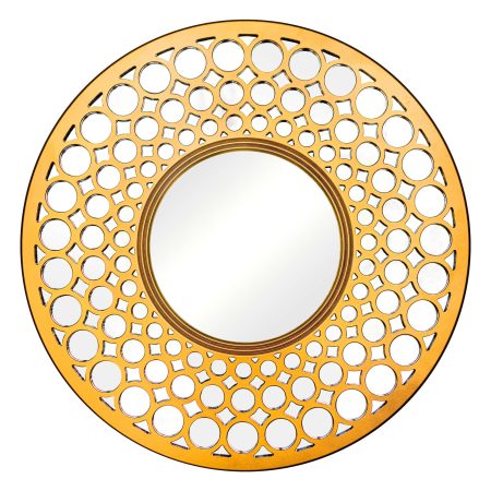 Зеркало Round Gold