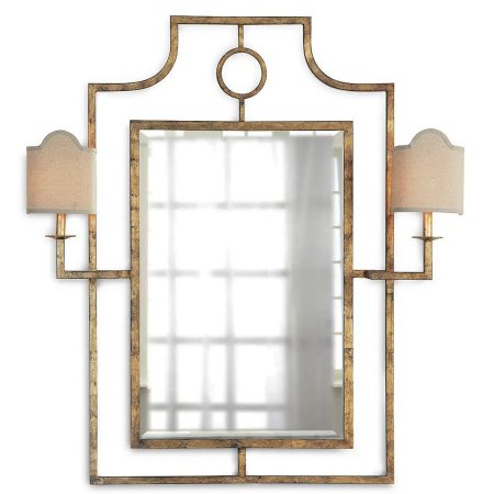 Зеркало с бра "Эван"