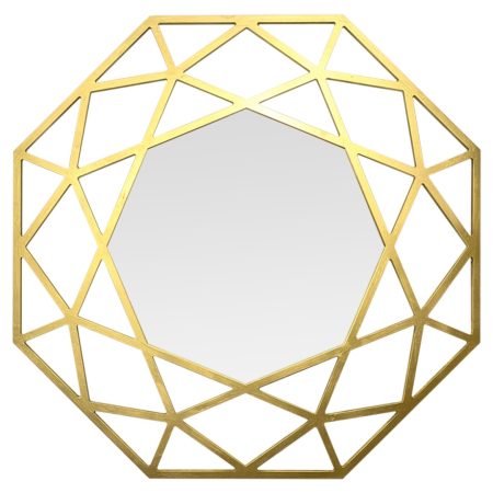 Зеркало Tissue Brass