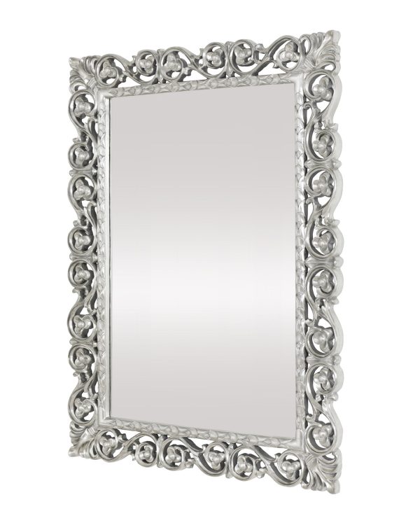 Зеркало в раме "Бергамо" taiwan silver — изображение 2
