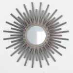 Зеркало в раме  "Бертран" Silver