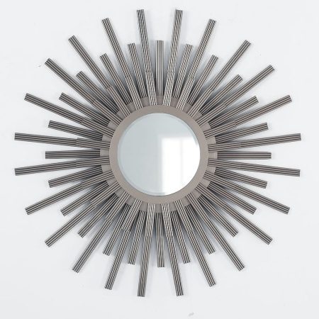 Зеркало в раме  "Бертран" Silver