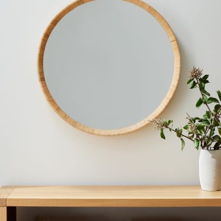 Зеркало в раме из ротанга “Леола”