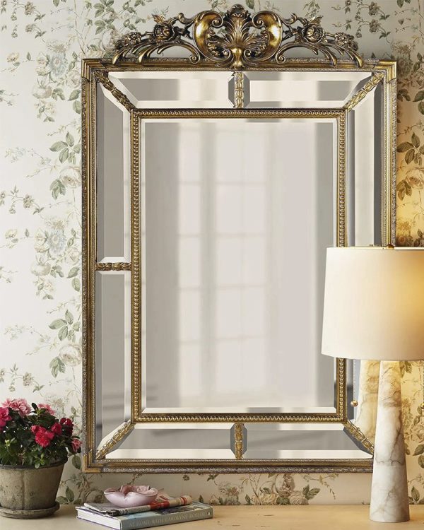 Зеркало в раме "Ланкастер" Antique Gold/28 — изображение 3
