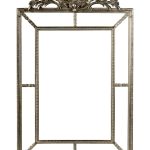 Зеркало в раме "Ланкастер" Florentine silver/19