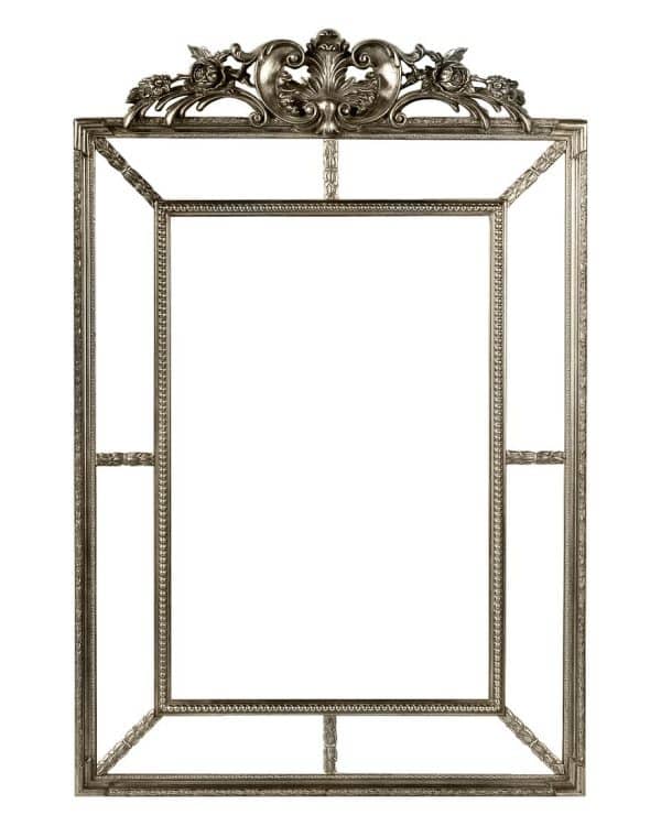 Зеркало в раме "Ланкастер" Florentine silver/19