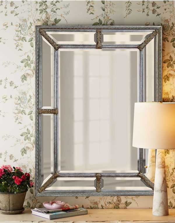 Зеркало в раме "Ларри" Silver — изображение 2