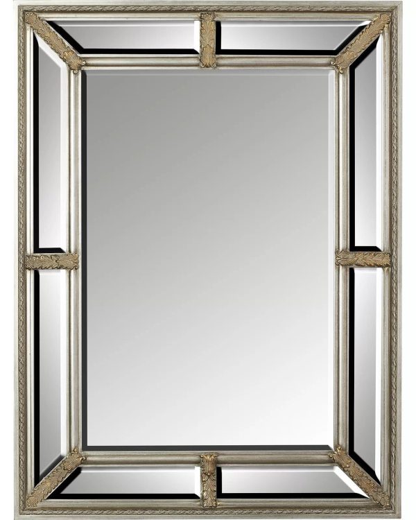 Зеркало в раме "Ларри" Silver