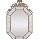 Зеркало в раме "Лидс" Florentine Silver/19