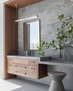 Зеркало в золотой раме “Ноулз” — изображение 3