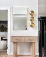 Зеркало в золотой раме “Ноулз” — изображение 4