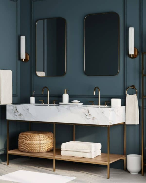 Зеркало в золотой раме “Теони” — изображение 3