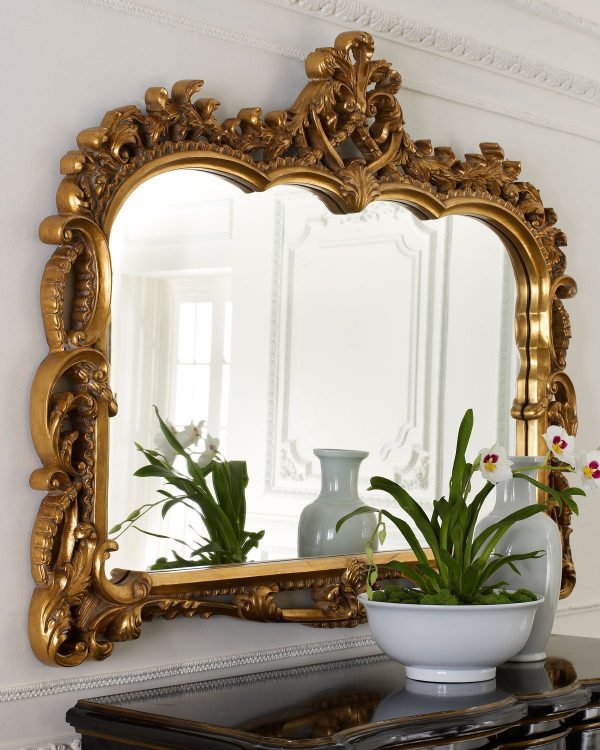 zerkalo-zhaklin-antique-gold28-1 Зеркало "Жаклин" Antique Gold/28 — изображение 2