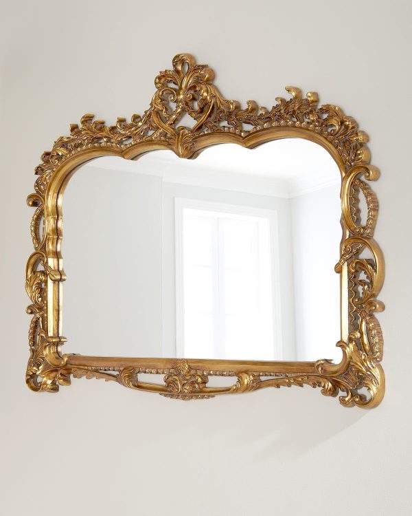 zerkalo-zhaklin-antique-gold28-2 Зеркало "Жаклин" Antique Gold/28 — изображение 3