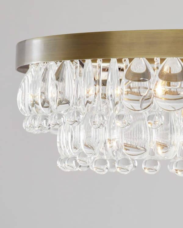 Золотая круглая люстра “Асуан” — изображение 4