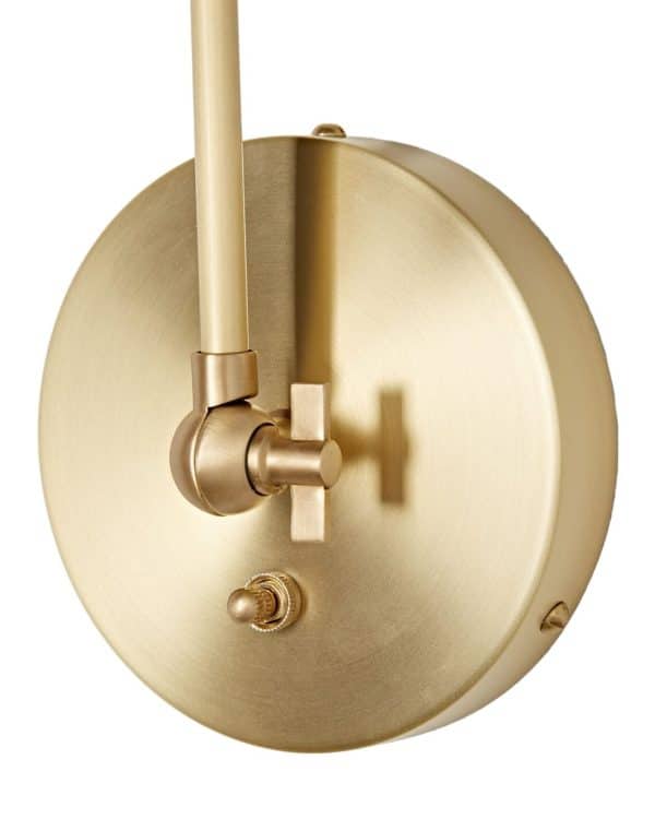 Золотое бра “Флемиш” на шарнире — изображение 3