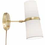 Золотое бра “Флемиш” с проводом