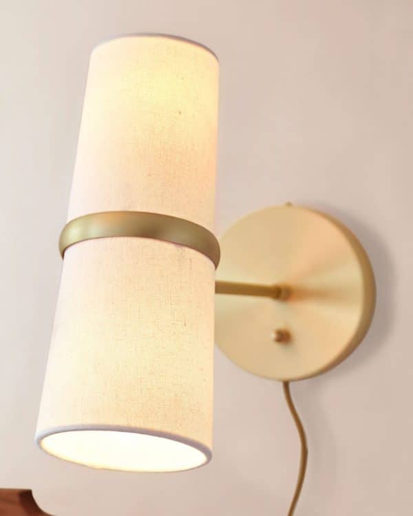 Золотое бра “Флемиш” с проводом — изображение 3