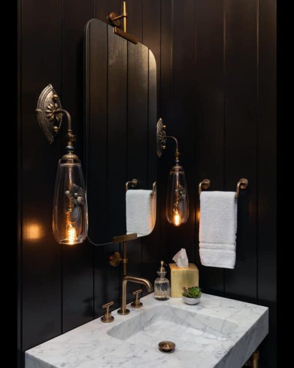 Золотое настенное зеркало “Линарес” — изображение 3