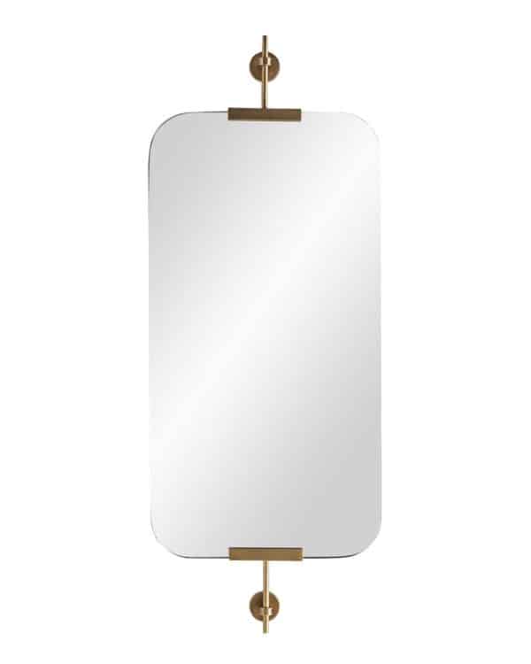 Золотое настенное зеркало “Линарес”