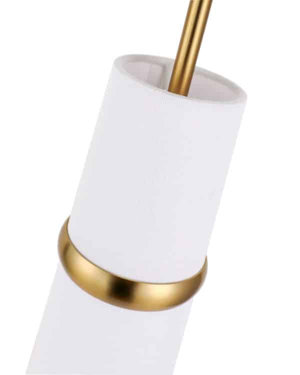 Золотой подвесной светильник “Флемиш” — изображение 3