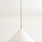 Золотой подвесной светильник “Эльзас”