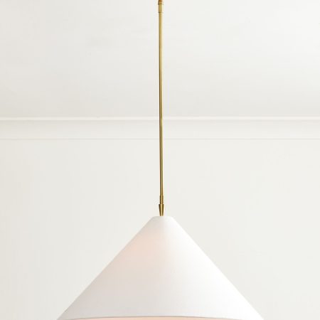 Золотой подвесной светильник “Эльзас”