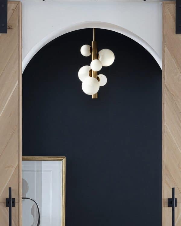 Золотой подвесной светильник “Квинт” — изображение 2