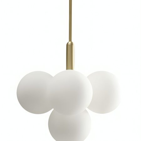 Золотой подвесной светильник “Маниса”