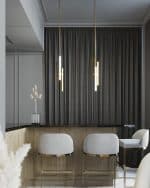 Золотой светодиодный подвес “Дойл” — изображение 3