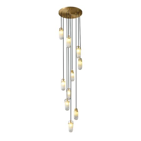 Подвесной светильник MT9056-10H brass